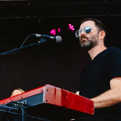 Person performing at Wayback music festival