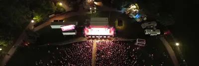 Overhead view of Endless Summer 