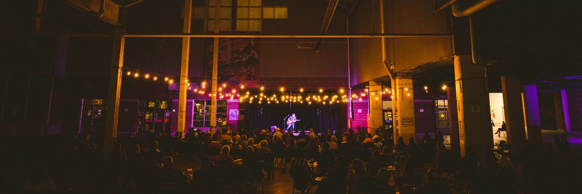 Performer at the Kitchener Market