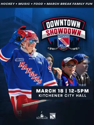 Promo flyer for the Downtown Showdown